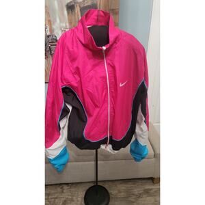 Nike Woven Crater Woven Throwback UNC Windbreaker Jacket Men Large